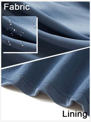 Water Resistant Windproof Fleece Puffer Jacket