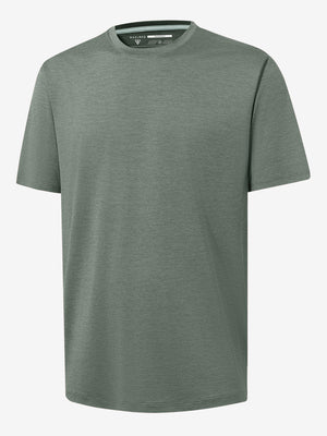 Moisture Wicking Heather Round Neck Athletic T-Shirts