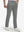 Front lower body shot of model wearing gray blue breathable casual slacks with 4 pockets