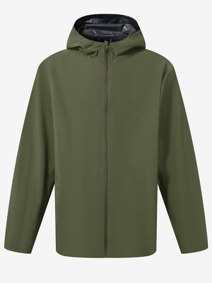 Waterproof Lightweight Rain Jacket with Hood