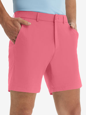Stretch Soft Flat Front Dress Golf Shorts