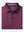 Folded Bordeaux Red Everyday Classic Solid Polo neatly laid out for display