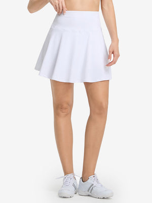 Women's High Waisted Golf Skirts with 4 Inner Pockets