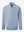 Casual windproof bomber jacket in slate blue, front 3D view with clean and structured design
