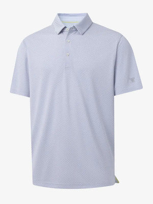 LAVENDER Your Favorite Jacquard Polo 3D product render