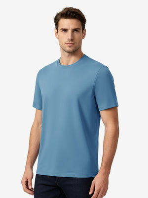 Men's Short Sleeve Slim Fit Roma Knit T-shirt