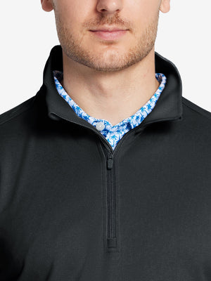 Moisture Wicking Quarter Zip Pullover
