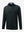 3D front view of the lightweight golf quarter zip pullover in dark grey, clean and athletic design.