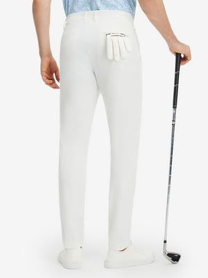 Stretch Cotton Golf Trousers with 5 Pockets