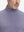 Close-up of collar and fleece lining on casual fleece lined quarter zip pullover in purple.