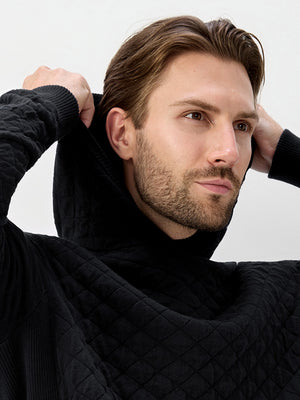 Pure Cotton Sweater Knit Hoodies