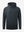 3D front view of the dry fit stretchy sweatshirts hoodie in dark grey, sleek and flexible design.