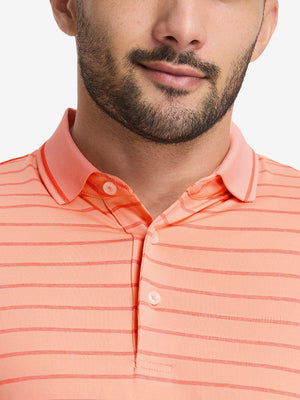 Polos a Rayas con Cuello Acanalado que no se Enrolla
