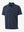 3D mockup of NAVY STRIPE Stylish Performance Golf Polo showing fabric design and silhouette