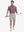 Full-body front view of model holding golf club wearing LIGHT GREY Water Resistant Versatile 8 Pockets Shorts.