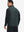 Back view of water-resistant fleece golf vests showing smooth fleece texture in dark grey