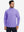 Ultra-Soft Brushed Fleece Lining Quarter Zip Sweatshirt in lavender, front upper body view