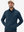Heather Brushed Rib Knit Quarter Zip with 2 Pockets