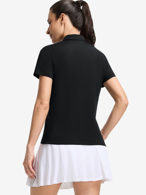 Women’s 5 Buttons Collared Polo Shirts