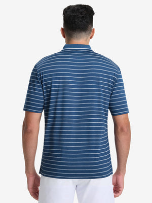Polos a Rayas con Cuello Acanalado que no se Enrolla
