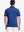 Back half-body view of COBALT STRIPE Pinstripe Jersey Performance Polo worn by model								
