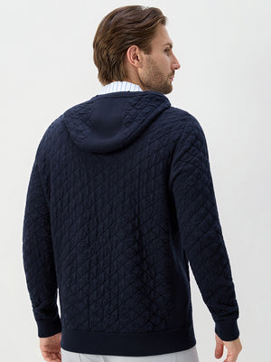 Pure Cotton Sweater Knit Hoodies