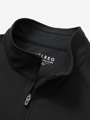 Premium Jacquard Quarter Zip Pullover