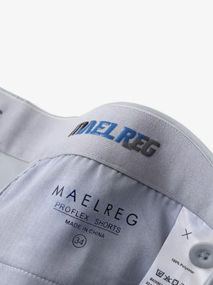 Inner waistband tag and branding detail – Glacier Grey shorts, 7 Inch