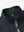 Detail view of the dark grey windproof golf vest, highlighting the collar design and zipper.