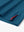 Hem slit detail of BLUE Stylish Chest Print Snap Polo highlighting stitching and finish