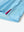 Hem slit detail – Sky Blue Stripe Performance Cooling Polo for youth