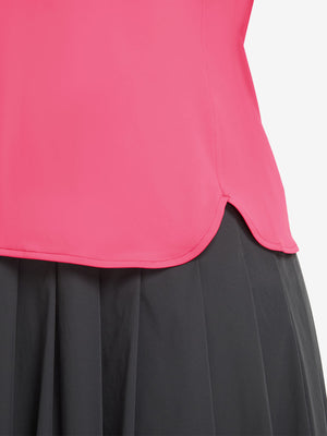 Women’s 5 Buttons Collared Polo Shirts