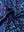 Fabric detail of Stylish print boys polo shirts with soft feel and navy colorful flower pattern