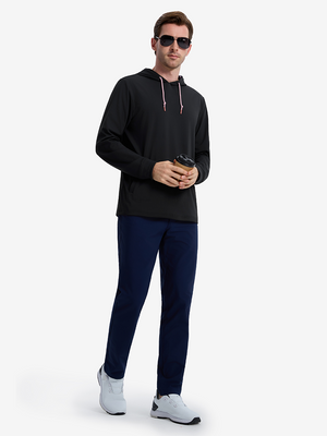Soft Stretchy Hoodies with Inner Print Hood