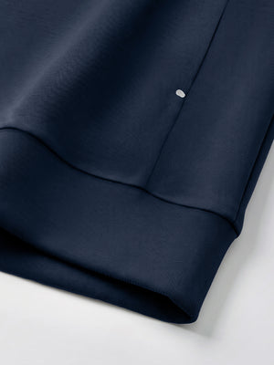 Crewneck Sweatshirt with Zip Pockets