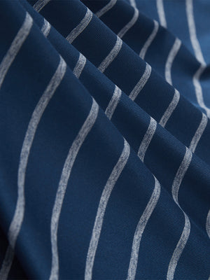 Polos a Rayas con Cuello Acanalado que no se Enrolla