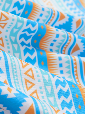 Polo de manga larga ligero con estampado