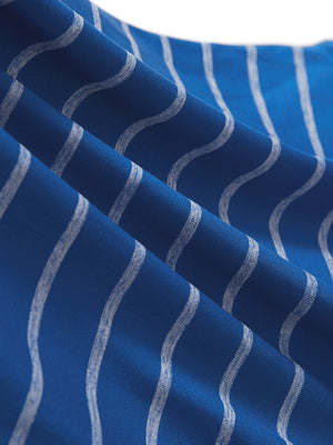 Polos a Rayas con Cuello Acanalado que no se Enrolla