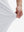 Detail view of pants elasticity on white flat front golf joggers pants with belt loops
