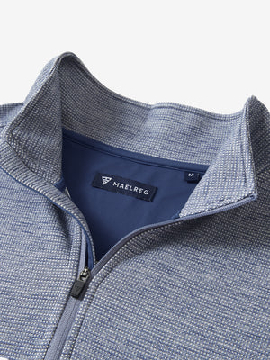 Dry Fit Texture Golf Quarter Zip Pullover