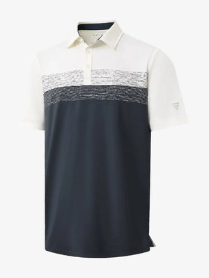 3D render showcasing DARK GREY fabric and texture of Premium Performance Polo