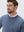 Heather Brushed Rib Knit Crewneck Sweatshirt