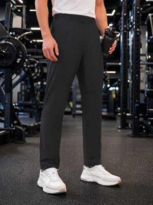 Pantalones deportivos atléticos elásticos ligeros para gimnasio