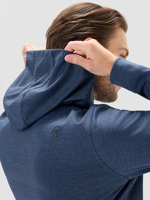 Heather Scuba Hoodies with Zipper Pockets